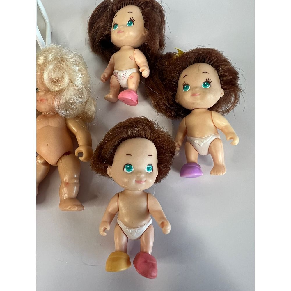 Vintage 1990s Doll Lot: M.I.I. Wind-Up, Quints, Krystal Princess Rare Finds - Picture 2 of 10